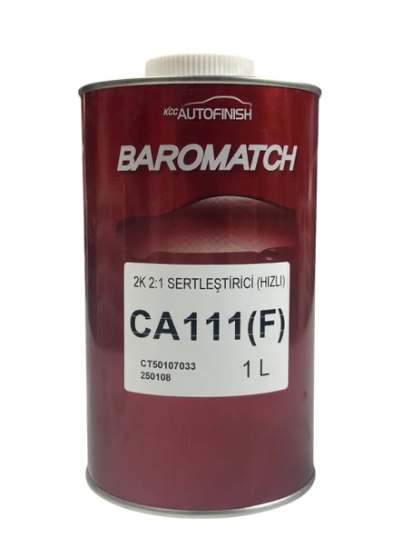 KCC 2K CA111 Hardener 2+1 Sert. | Dayanıklılık ve Yüksek Parlaklık