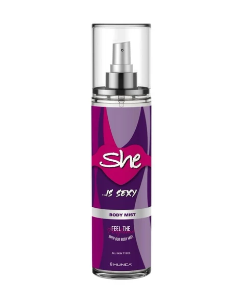 She is Sexy Body Mist 200 Ml ürün görseli