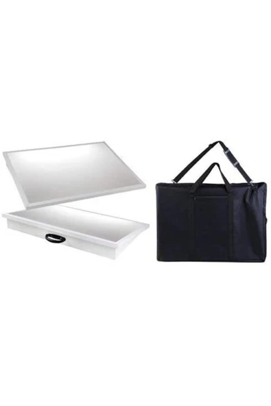 ANT YAZI Panda Pan 910 Led Işıklı Çantasız Ahşap Masa Üstü Çizim Masası 50x70cm - 1