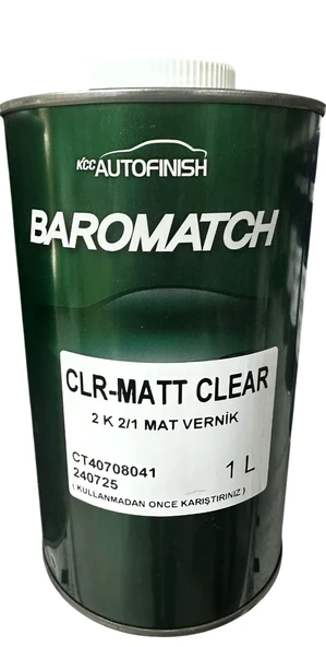 KCC 2K Akrilik Vernik 5800 | Yüksek Parlaklık & Dayanıklılık