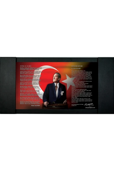 Panda 80X160 CM DİJİTAL BASKILI DERİ KAPLI ÇERÇEVELİ MAKAM PANOSU-PAN703 ürün görseli