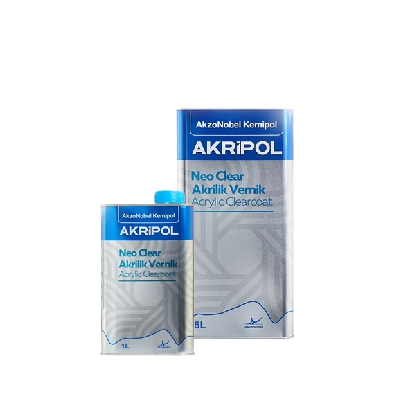 Neo Clear Parlak Akrilik Vernik - Yüksek Fiziksel ve Kimyasal Direnç - 1