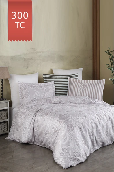 Varol Royal Saten King Size (Battal Boy) 300TC Nevresim Takımı - GRİDA ürün görseli