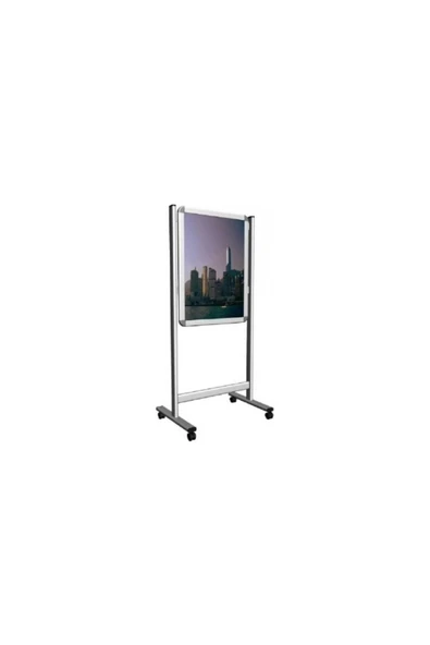 OfisDS B1 50X70 cm Yüksek Alüminyum Tek Taraflı Mobil Kaldırım Reklam Poster Pano - 2
