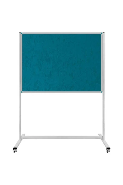 Panda 120x200 Kumaş Kaplı Tekerlekli Pano - Resim 4