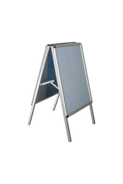 OfisDS B1 70X100 cm Alüminyum Çift Taraflı Kaldırım Reklam Poster A Pano - Resim 2