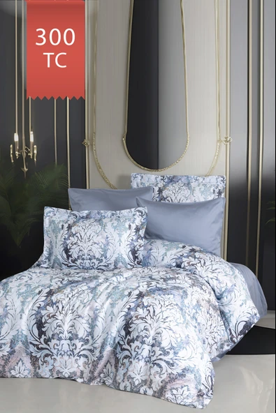 Varol Royal Saten King Size (Battal Boy) 300TC Nevresim Takımı - NİRVANA - 2