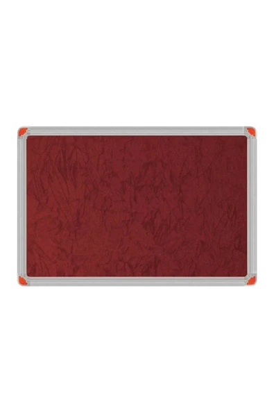 Panda Pano Kumaş Kaplı Alüminyum Çerçeve Pano 60x90 Cm Bordo ürün görseli