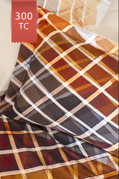 Varol Royal Saten Tek Kişilik 300TC Nevresim Takımı  - TESLA - Resim 3