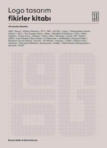 Logo Tasarım Fikirler Kitabı - 40 Ustadan İlhamlar ürün görseli