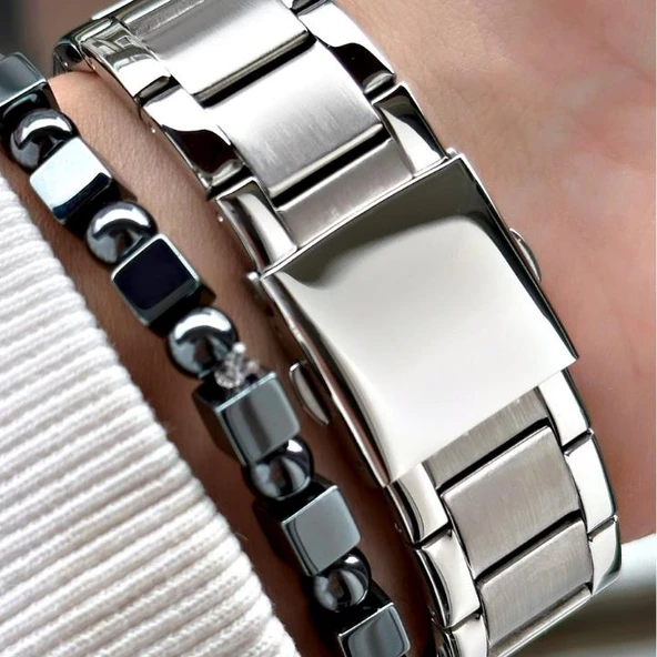 Ferruccı FCF 0525 03274M.01 64073 Erkek Fonksiyon Metal Kol Saati - Resim 4