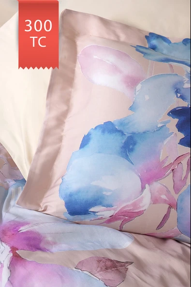 Varol Royal Saten Tek Kişilik 300TC Nevresim Takımı  - MARTİNA - Resim 3