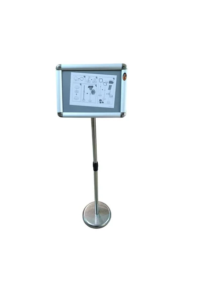 OfisDS Yükseklik Ayarlı A4 Boyut Menüboard Menü Panosu Yatay ve Dikey Yönlendirme ürün görseli