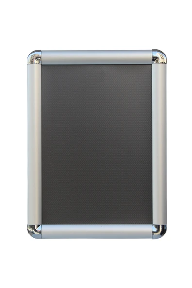 DESMARK 25 mm B2(50x70) Rondo Köşe Alüminyum Aç-Kapa Çerçeve – Poster & Afiş Çerçevesi (Gümüş Eloksallı) - Resim 2