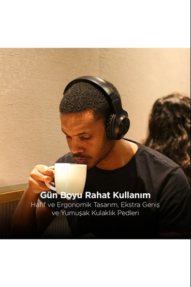 Ttec SoundMax 2KM117S Mikrofonlu Kulak Üstü Siyah Bluetooth Kulaklık - Resim 5