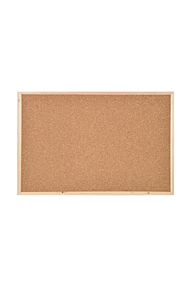 Class 90x120cm Ahşap Çerçeve Mantar Pano - Resim 3