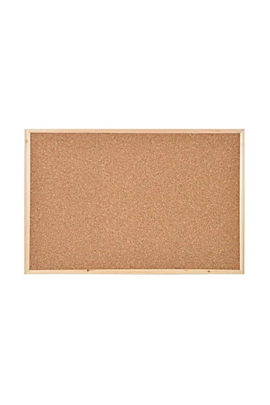 İnter Panda Mantar Pano Ahşap Çerçeveli 90 X 120 Cm Mantar Pano