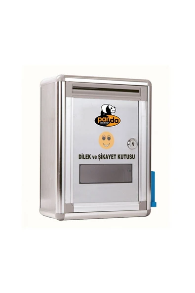 Panda 22x29 Cm Lüks Ithal Alüminyum Metal Dilek Şikayet Kutusu Pano ürün görseli