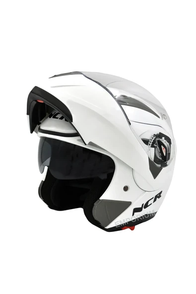 NCR Çene Açılır Motor Kaskı - Resim 2