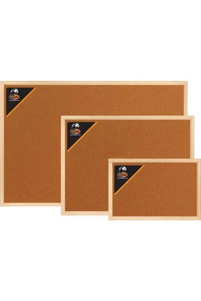 Panda Mantar Pano Ahşap Çerçeve 45x60 ürün görseli