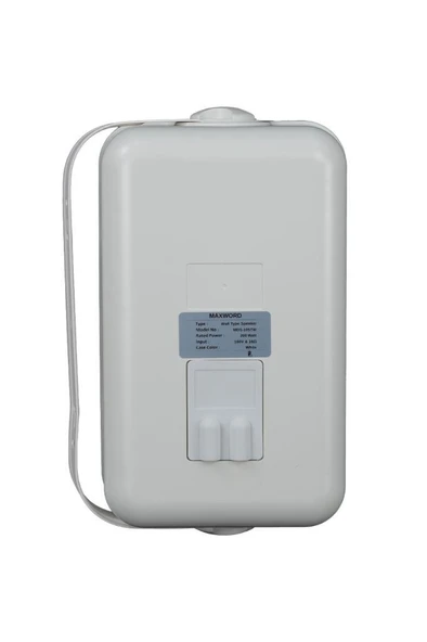 Maxword MDS-105TW Yüksek Kaliteli 200W 5.25 İnç 16 ohm/100V İki Yollu Duvar Tipi Sütun Hoparlör - 4