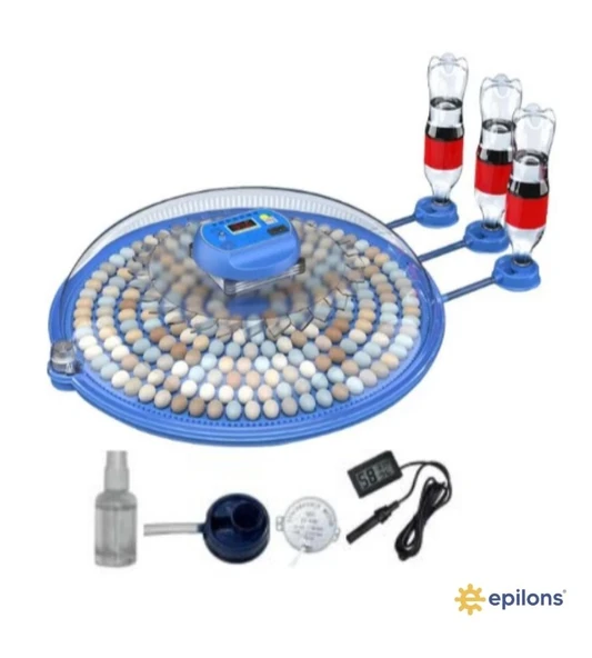 240 Kuş Yumurta Kapasiteli Otomatik Çiftlik Kuluçka Makinesi : Yumurta, Bıldırcın Ve Kanatlılar İçin Mz-240 ürün görseli 1