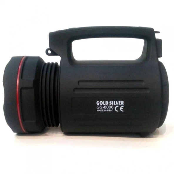 Gs-8006 Parlak Ledli Taşınabilir Şarj Edilebilir El Feneri 15w - Resim 6