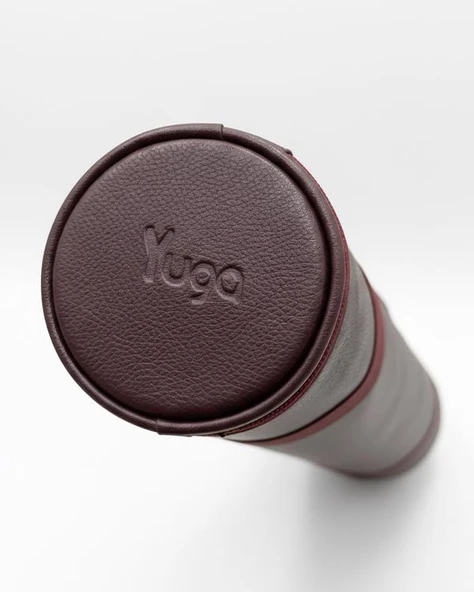 Yuga Suni Deri Proje Tüpü Cepli 10,5 cm Bordo - 2