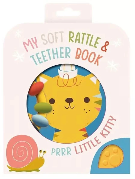 My Soft Rattle and Teether: Purr! Cat ürün görseli