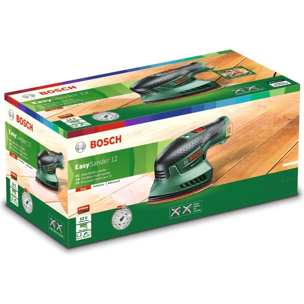 Bosch EasySander 12 Akülü Çok Amaçlı Zımpara Baretool (Akü ve Şarj Cihazı Dahil Değildir) - 3