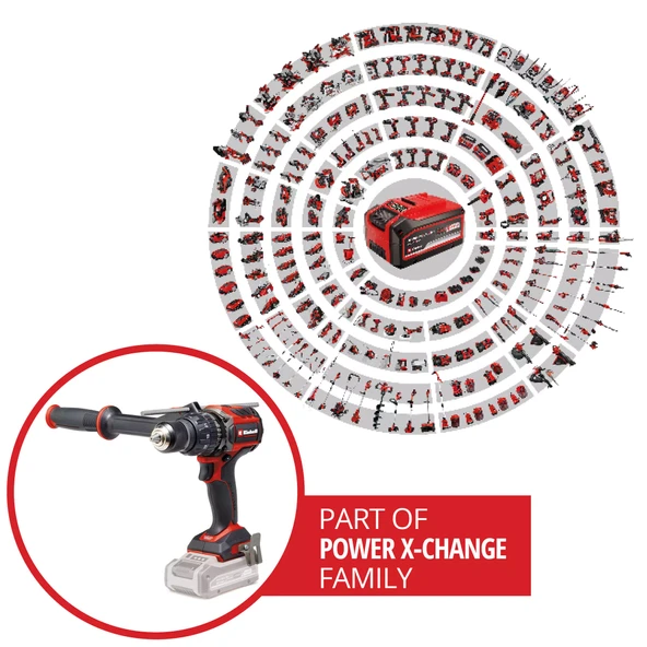 Einhell TP-CD 18/120 Li-i BL Solo PROFESSIONAL Akülü Darbeli Kömürsüz Matkap - 2