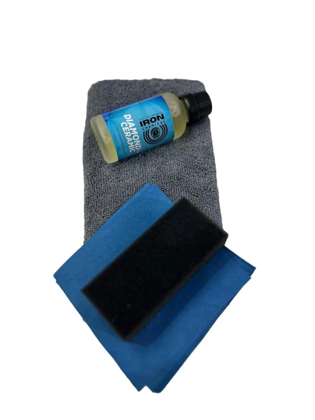 IRON Diamond Plus Seramik Kaplama 50ml Set 48 Ay Koruma - 2