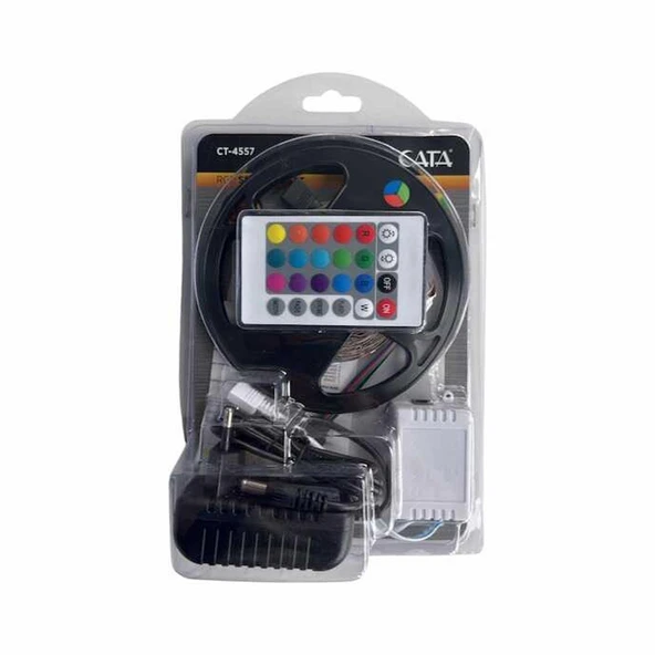 Cata Ct-4557 RGB Şerit Led Seti 5mt