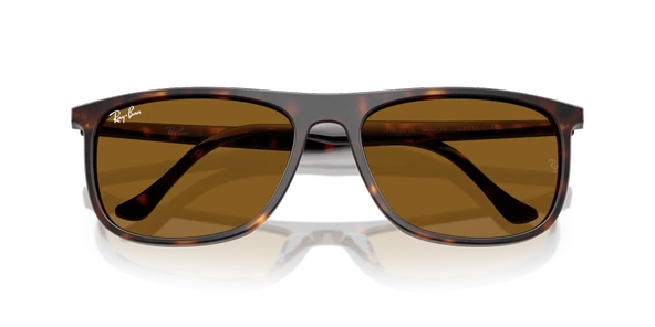 Ray-Ban 2216 902/33 Havana-Brown Güneş Gözlüğü - Resim 4