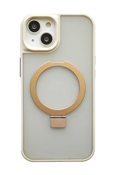 Tech&bello accessories iphone 15 Kılıf Magsafe uyumlu Standlı Darbe Emici Mat Lüx Kapak TB-03 ürün görseli