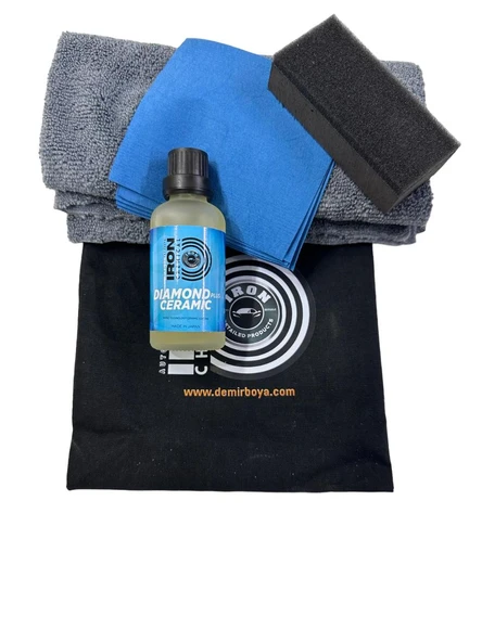 IRON Diamond Plus Seramik Kaplama 50ml Set 48 Ay Koruma - 4