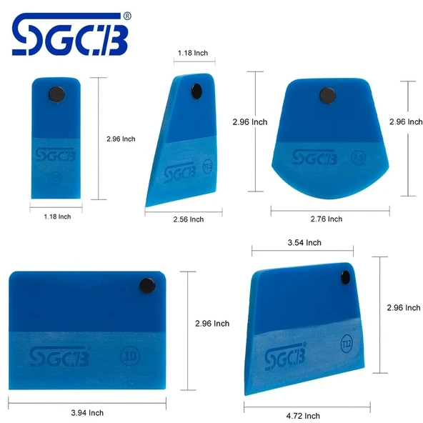 SGCB Mıknatıslı TPU Ragle Kutu Seti 5'Li - PPF - Folyo - Cam Filmi Çekme Aparatı Çekçek - 3