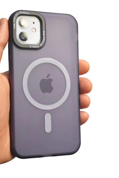 Tech&bello accessories İphone 11 Kılıf Magsafe Uyumlu Kamera Çıkıntılı Darbe Emici Mat Lüx Kapak TB-05 ürün görseli