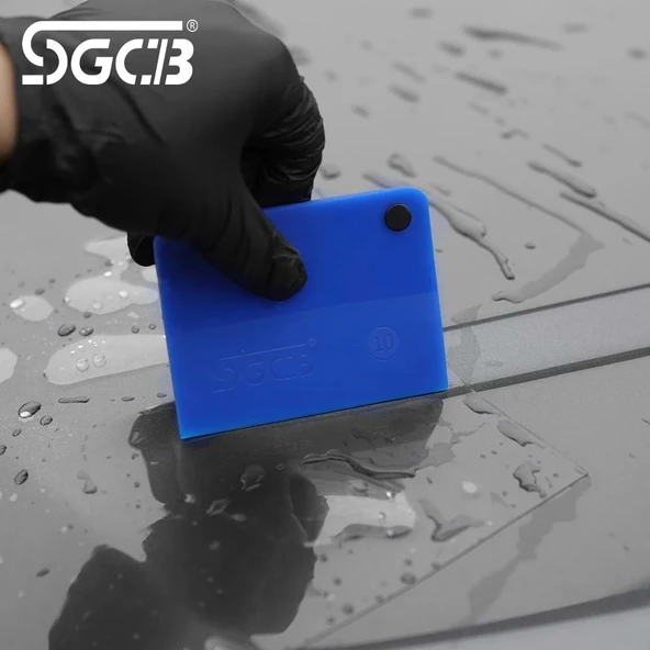 SGCB Dikdörtgen Mıknatıslı TPU Ragle 10 Cm PPF - Folyo - Cam Filmi Çekme Aparatı Çekçek - 4