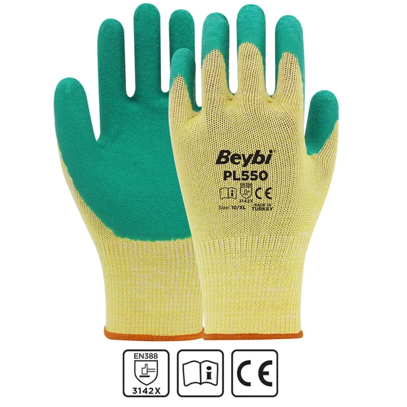 Beybi Pamuk Örme Eldiven Pl-550 No:10 ürün görseli 1