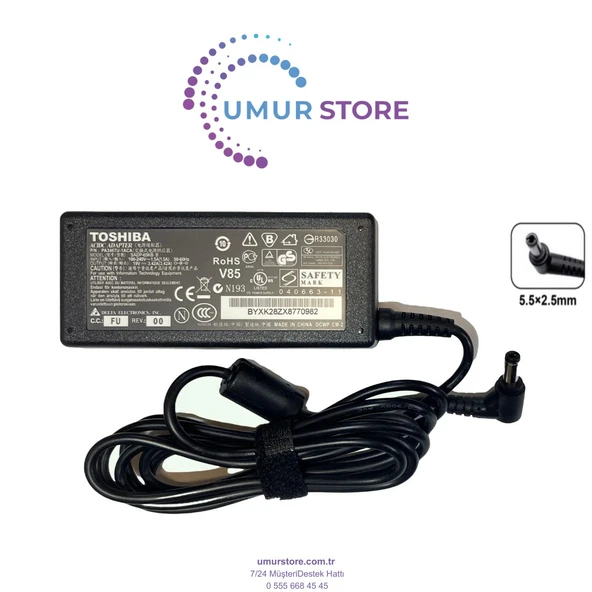 Toshiba Satellite L25-S121 Notebook Adaptörü ürün görseli
