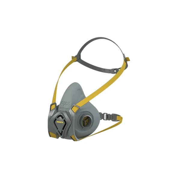 Mirka Yarım Yüz Maske Seti (A2P3 R) – A2P3 Filtreli, Profesyonel Kömürlü Maske - 2