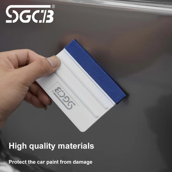 SGCB Keçeli Ragle 10 Cm PPF - Folyo - Cam Filmi Çekme Aparatı Çekçek - 3