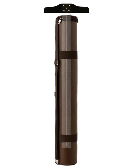 Yuga Suni Deri Proje Tüpü Cepli 10,5 cm Kahverengi - 6