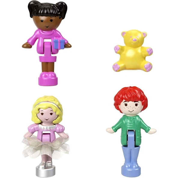 JGK22 Polly Pocket Mattel 80. Yıl Özel Nostaljik Kompakt Oyun Seti - 7