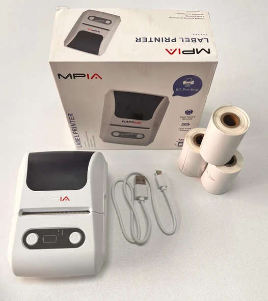 Ventus Mpia P1 Etiket Yazıcısı Termal Kablosuz Android İos - 11