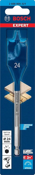 Bosch Expert Self Cut Speed Yaprak Delme Ucu 24 X 152 Mm - 2608900321 ürün görseli