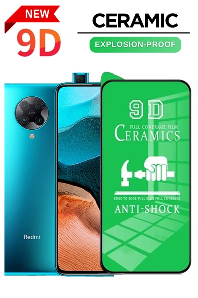 Tntech XİAOMİ REDMİ K30 PRO UYUMLU TAM KAPATAN ESNEK SERAMİK EKRAN KORUYUCU KIRILMAZ CAM ürün görseli