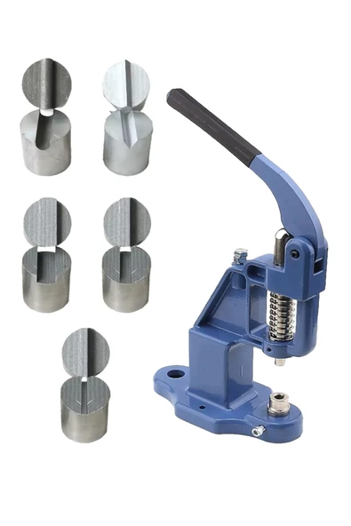 Mikro Keratin Saç Uzatma ve Kaynak Uç Basma Makinesi + 5 Kalıplı Set (3 Düz 1V, 1U) - Kuaförler İçin ürün görseli 1