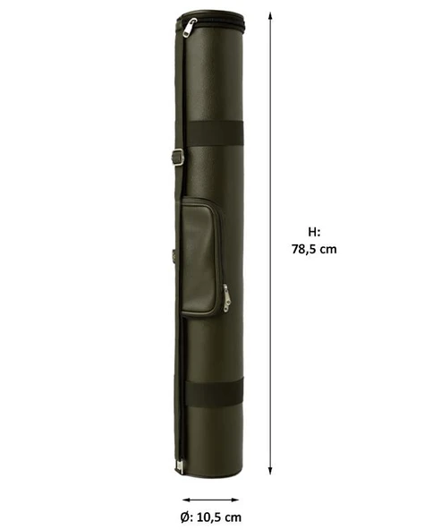 Yuga Suni Deri Proje Tüpü Cepli 10,5 cm Yeşil - 7